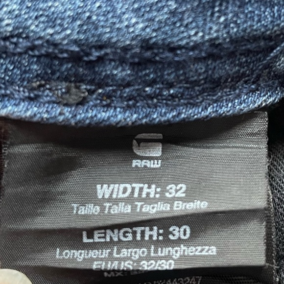 G-Star Raw Lynn Mid Super Skinny Jeans 32 Blue Stretch Streetwear Casual - Picture 9 of 14